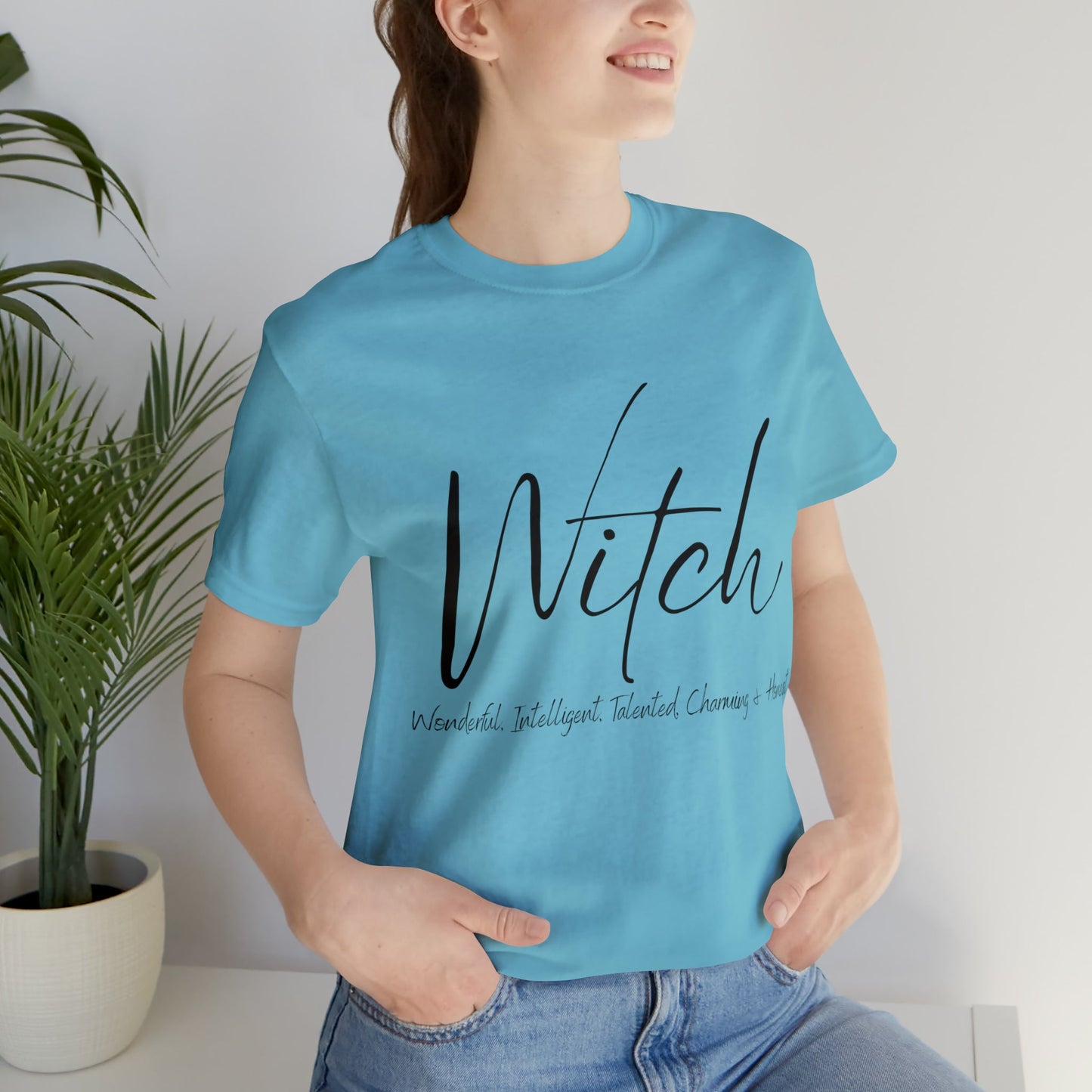 Witch Black Unisex Short Sleeve Tee - Witcheasy