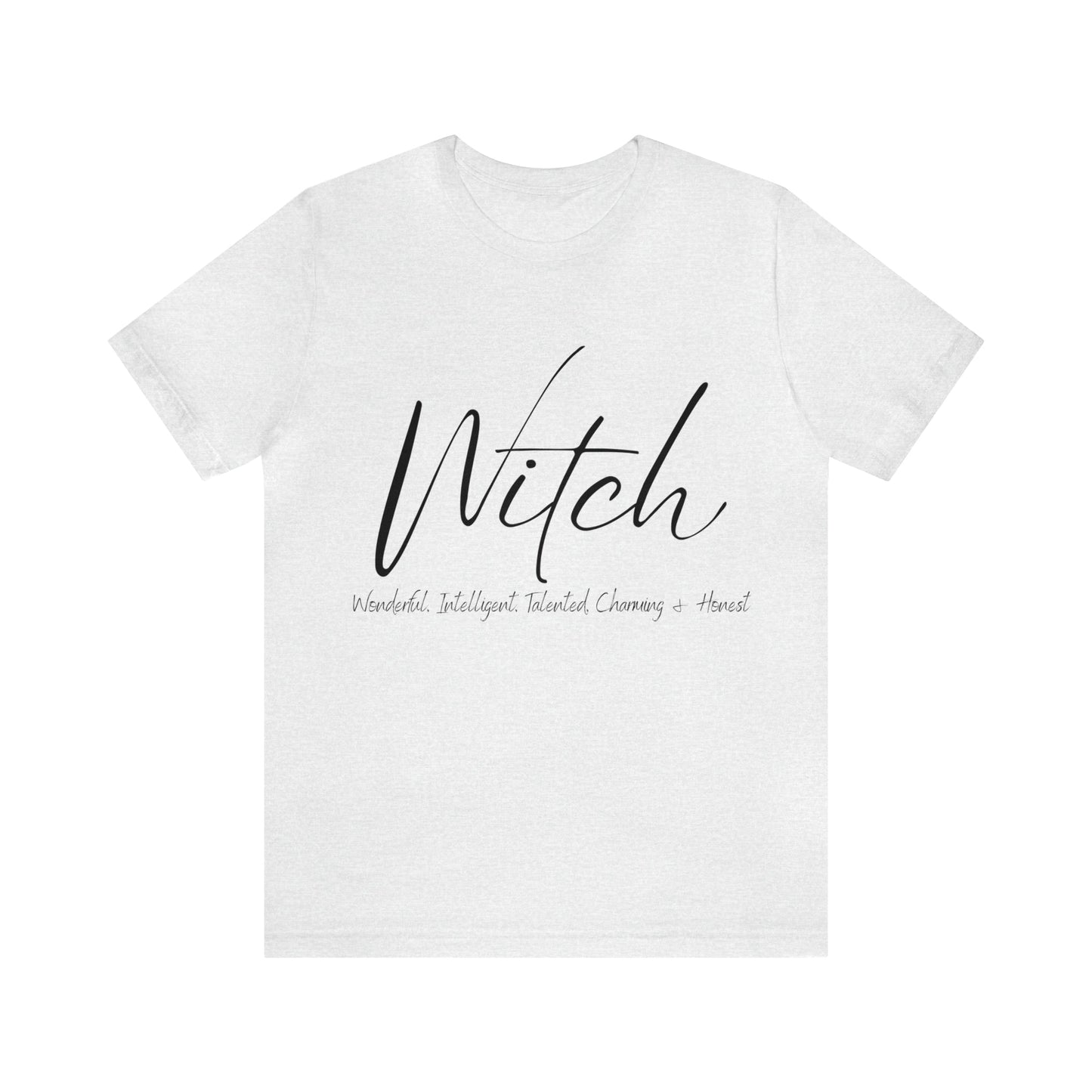Witch Black Unisex Short Sleeve Tee - Witcheasy