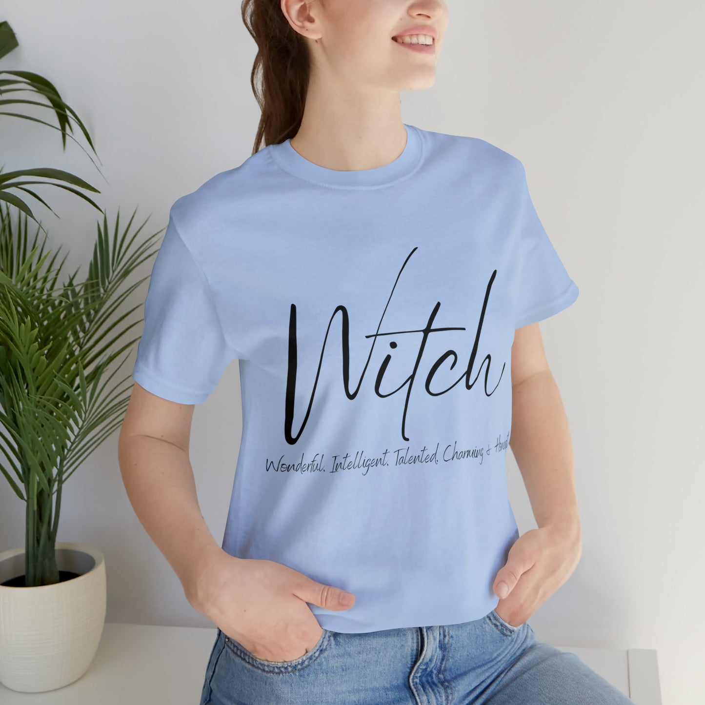 Witch Black Unisex Short Sleeve Tee - Witcheasy