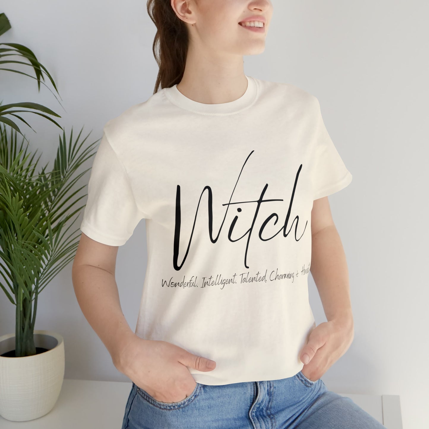 Witch Black Unisex Short Sleeve Tee - Witcheasy