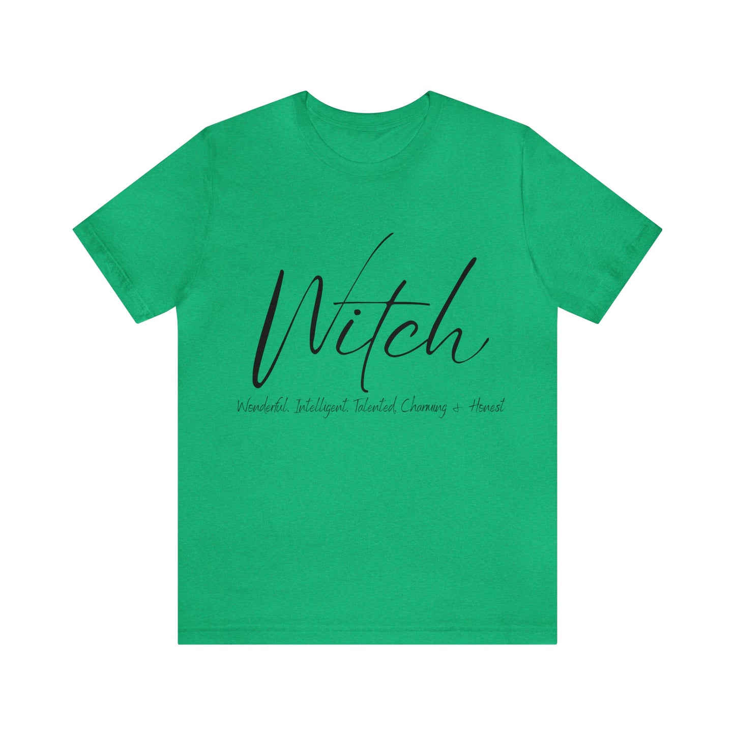 Witch Black Unisex Short Sleeve Tee - Witcheasy