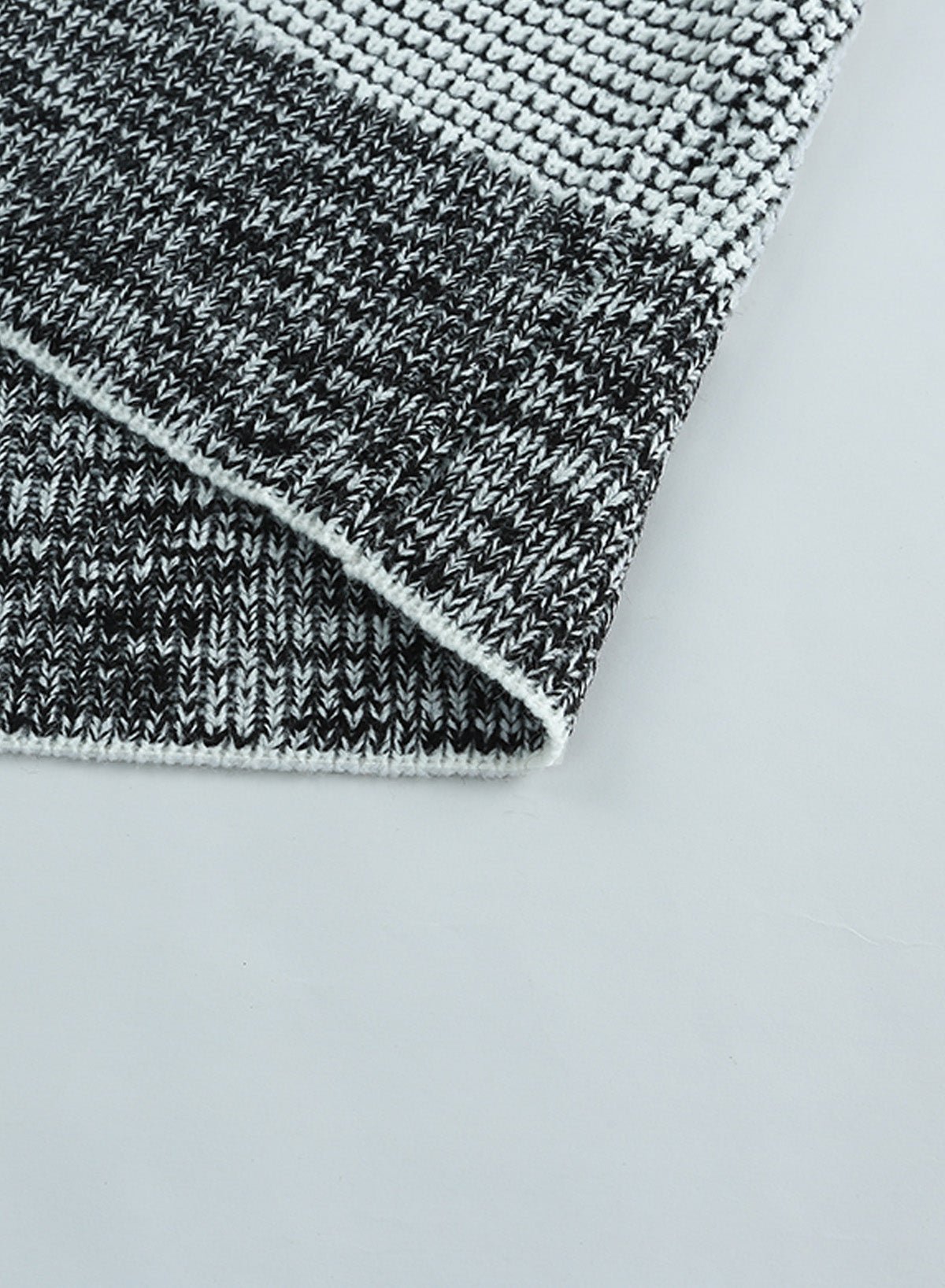 Woven Right Heathered Open Front Longline Cardigan - Witcheasy