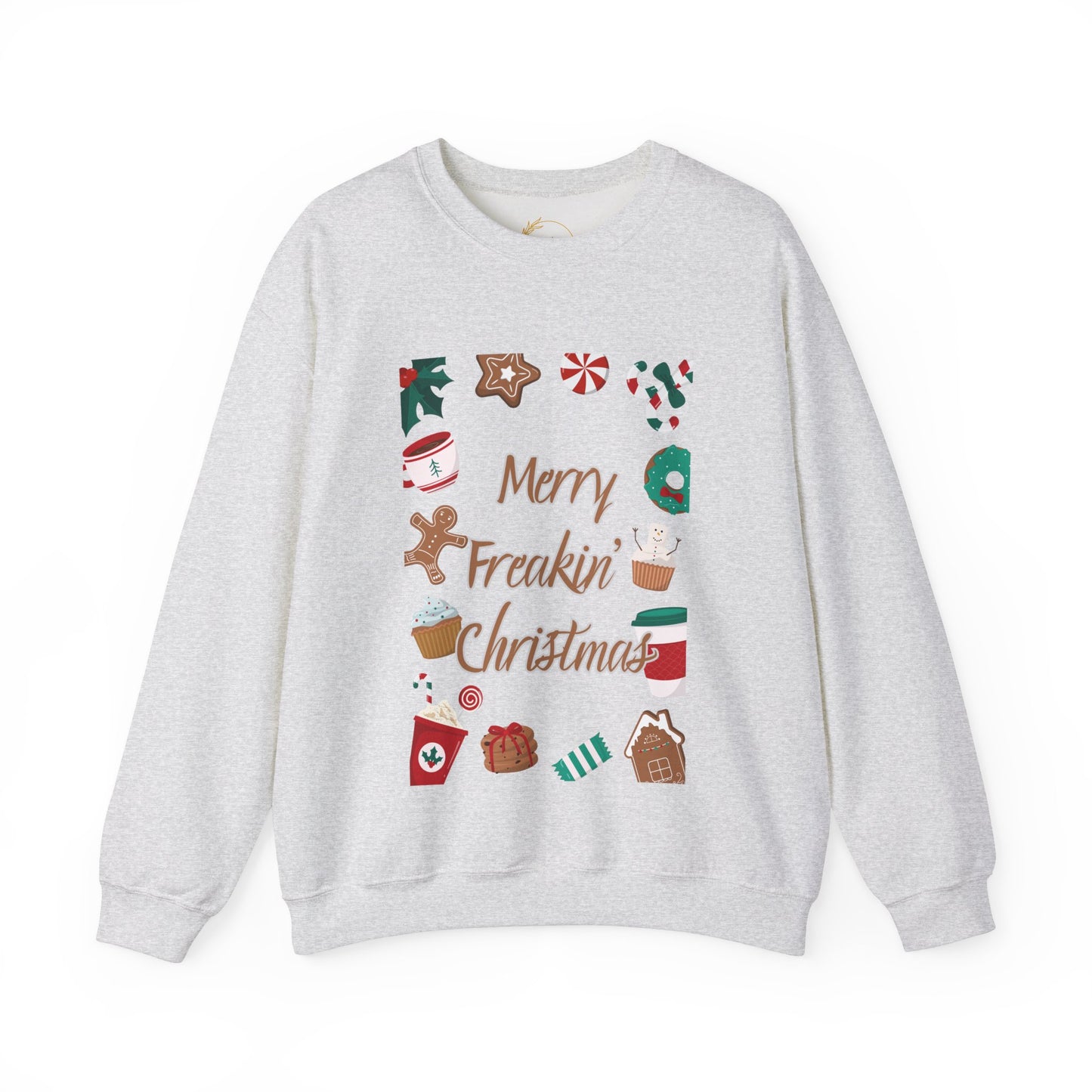 Merry Freakin' Christmas Shirt - Funny Holiday Tee - Unique Christmas Humor Design