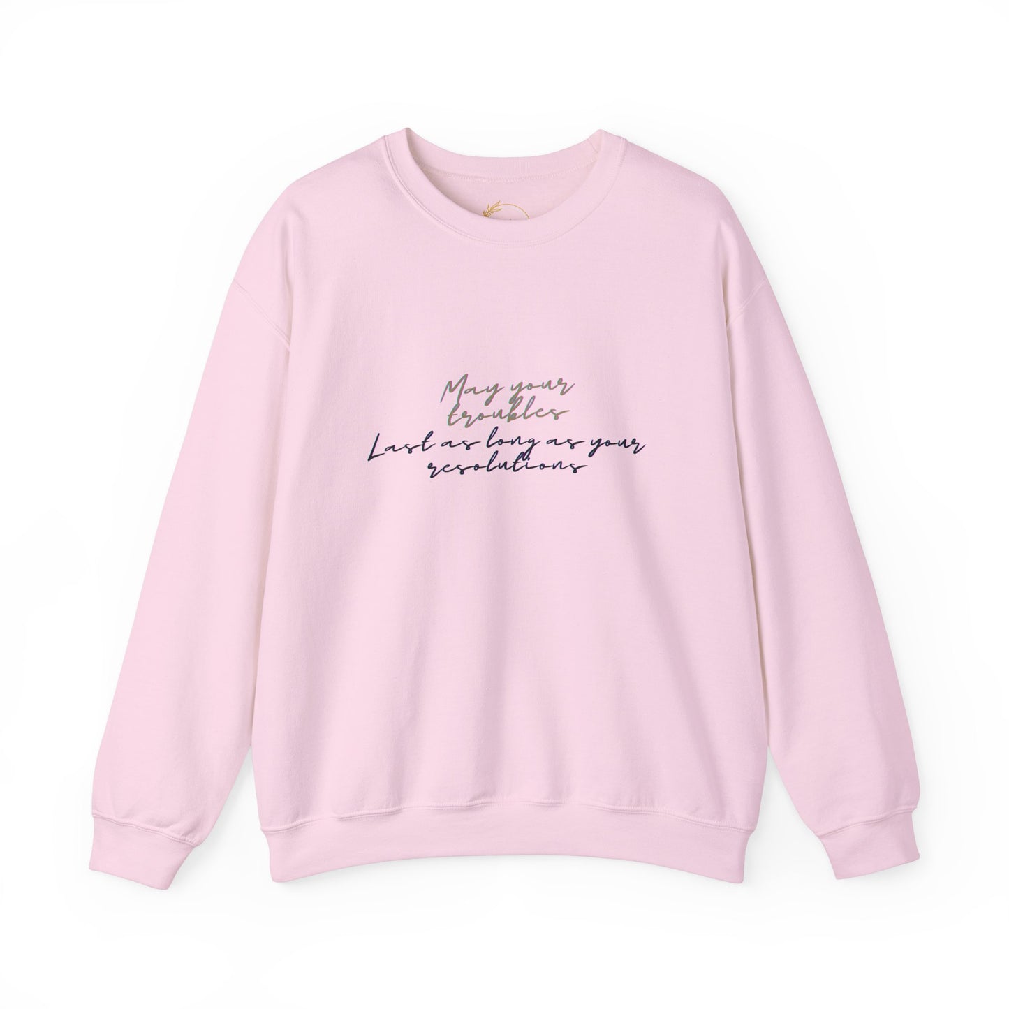 Funny Resolutions Shirt | May Your Troubles Tee | New Year Humor 2025