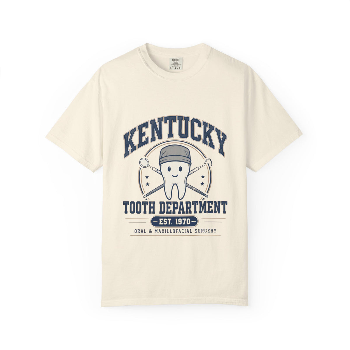 KCOMS Kentucky Tooth Department T-Shirt — Dental Clinic Funny Tooth Mascot Tee