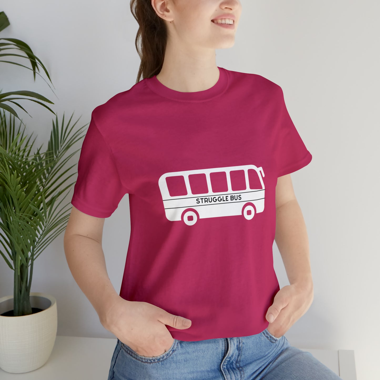 Struggle Bus Unisex Jersey Short Sleeve Tee