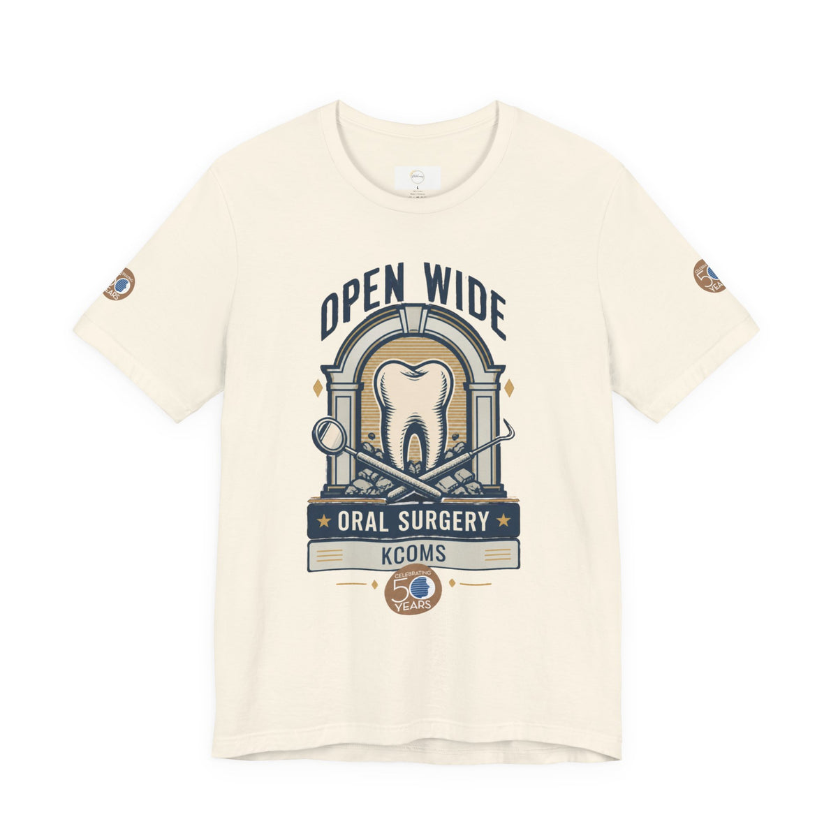 KCOMS Oral Surgery 'Open Wide' Dental Tee