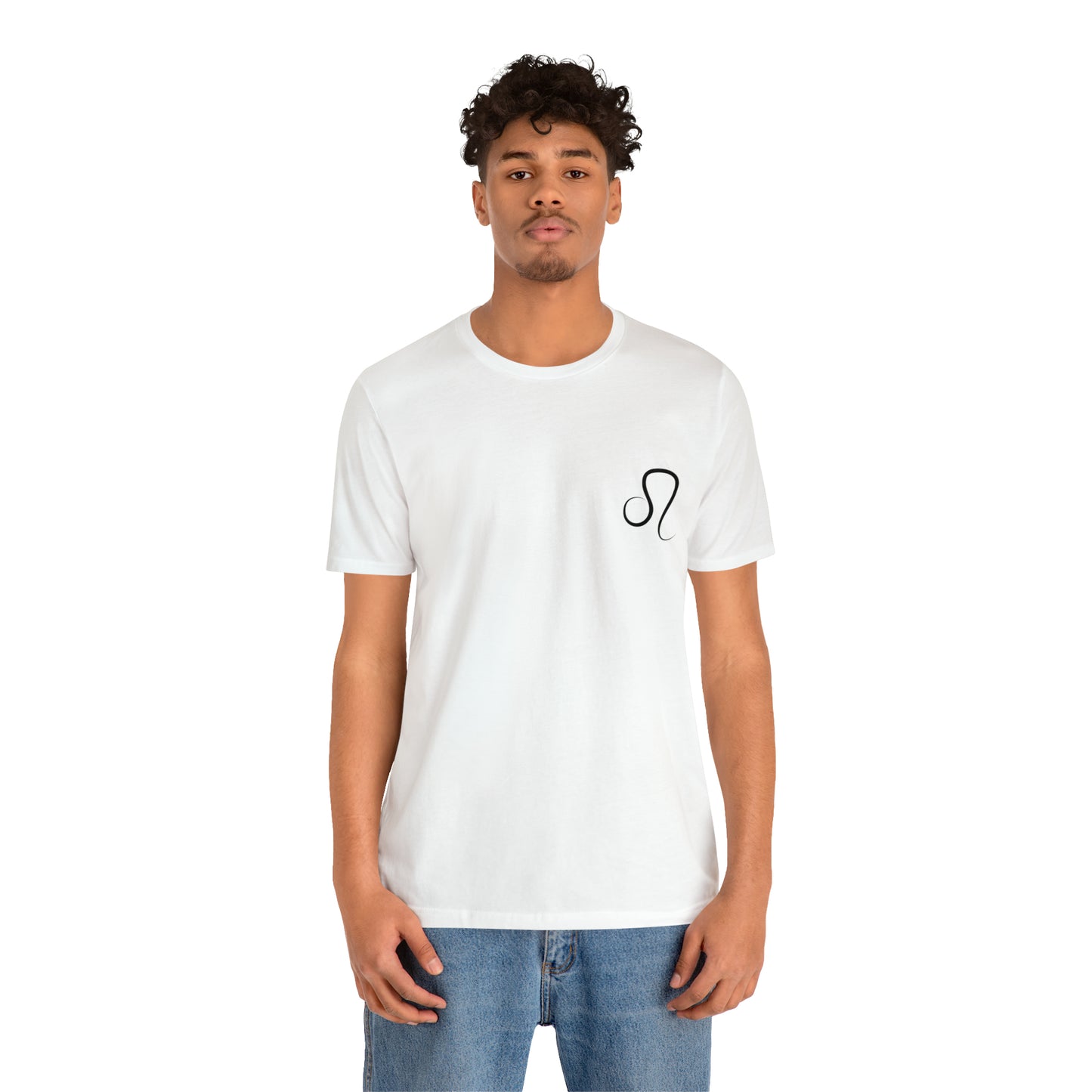 Leo Simple Unisex Jersey Short Sleeve Tee