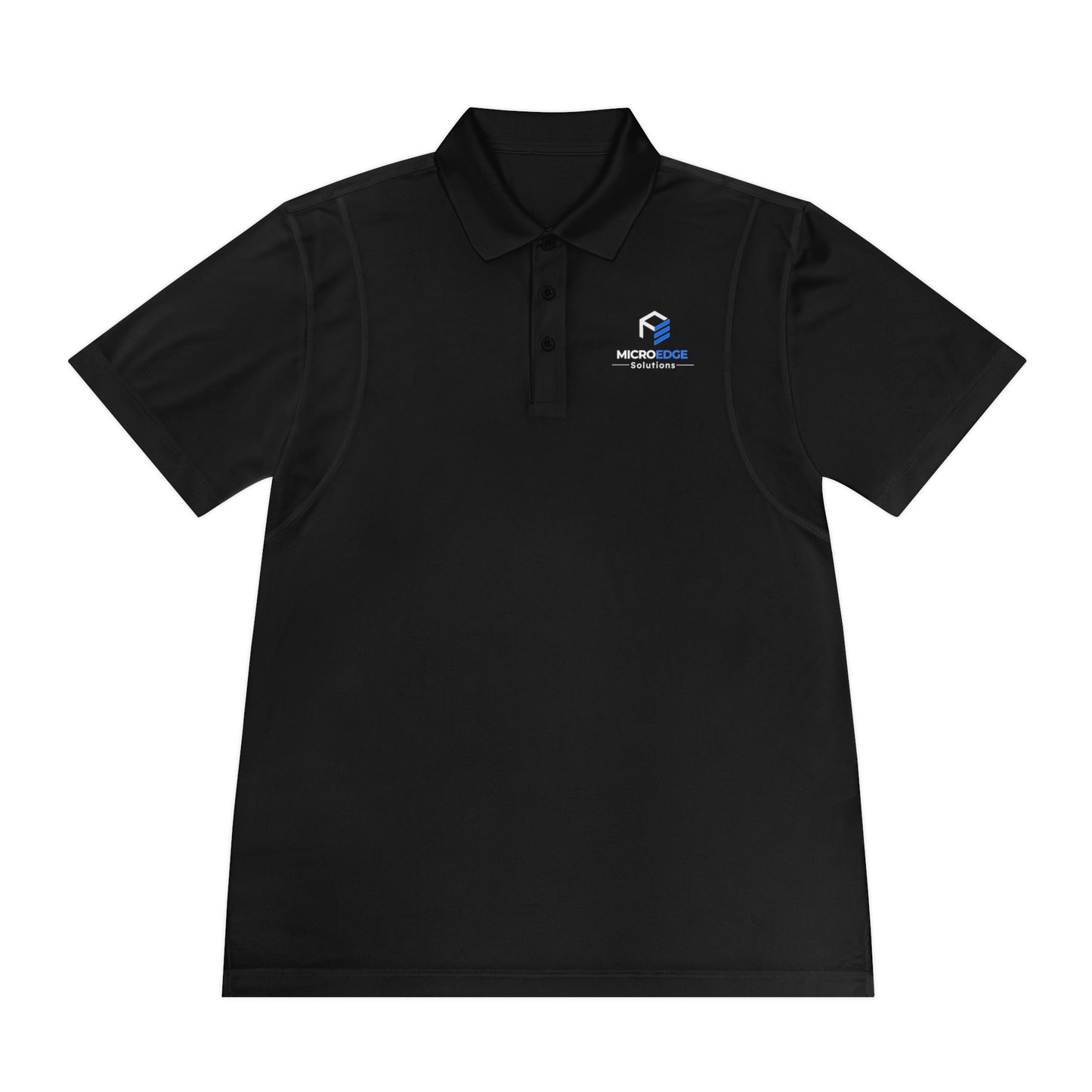 MicroEdge Logo Polo Shirt - White Logo