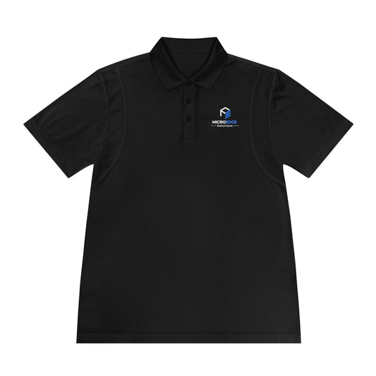 MicroEdge Logo Polo Shirt - White Logo