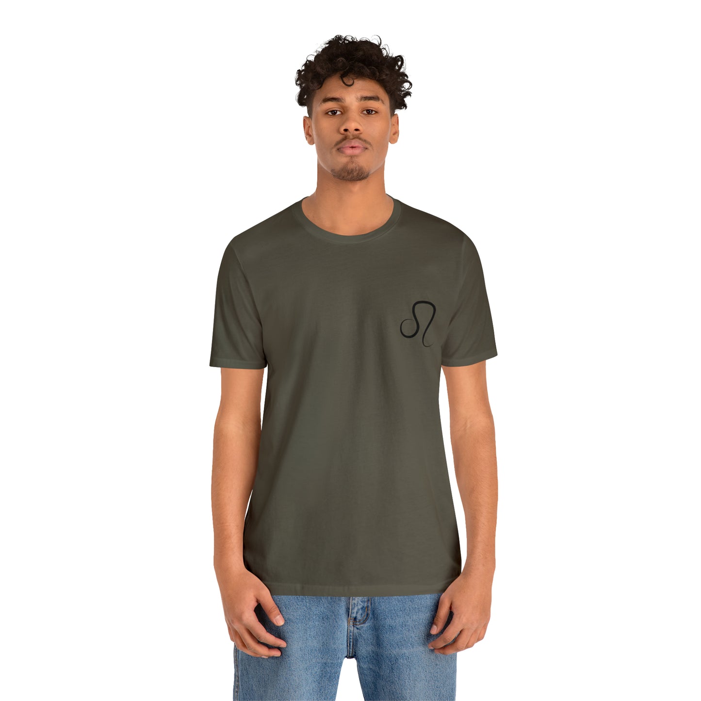 Leo Simple Unisex Jersey Short Sleeve Tee