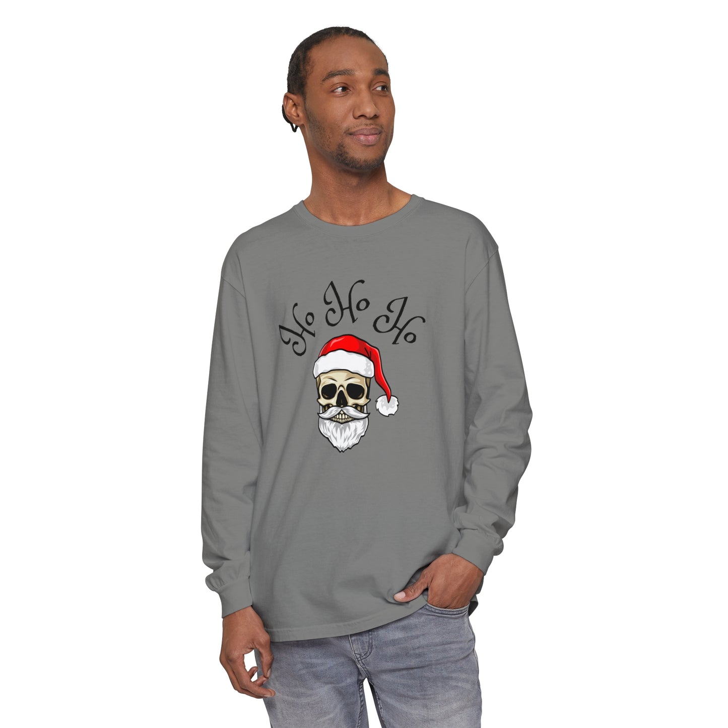 Santa Ho Ho Ho Unisex Long Sleeve T-Shirt