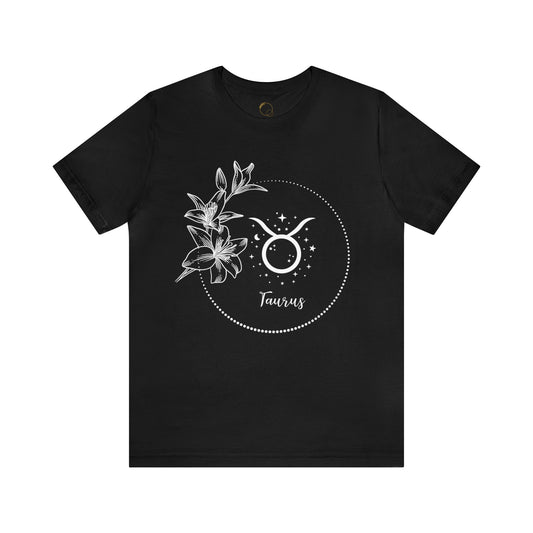 Taurus Zodiac Wreath T-Shirt