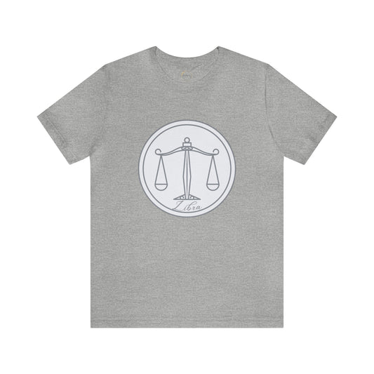 Libra Scale Unisex Jersey Short Sleeve Tee