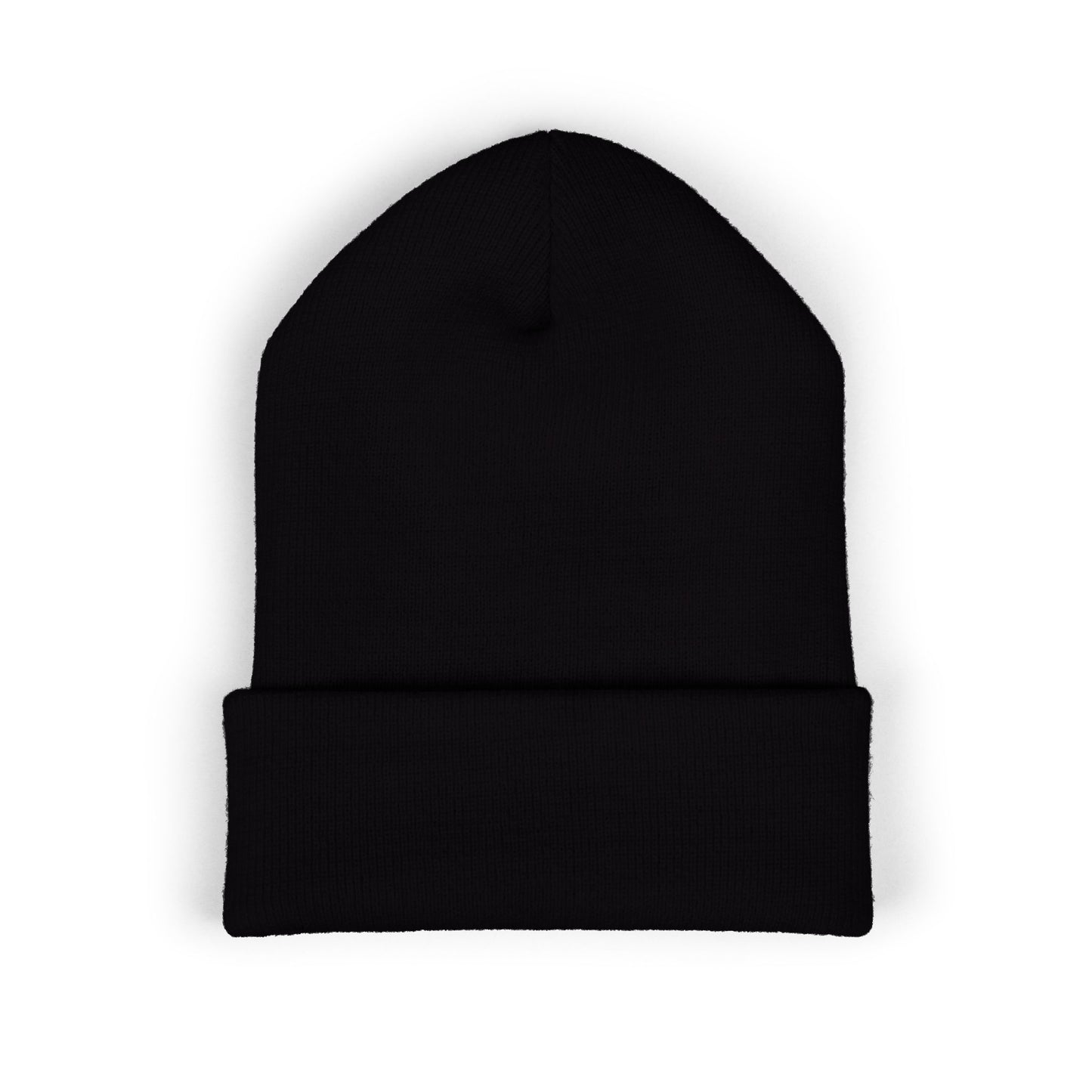 Embroidered Classic Cuff Beanie – MicroEdge Logo Knit Cap
