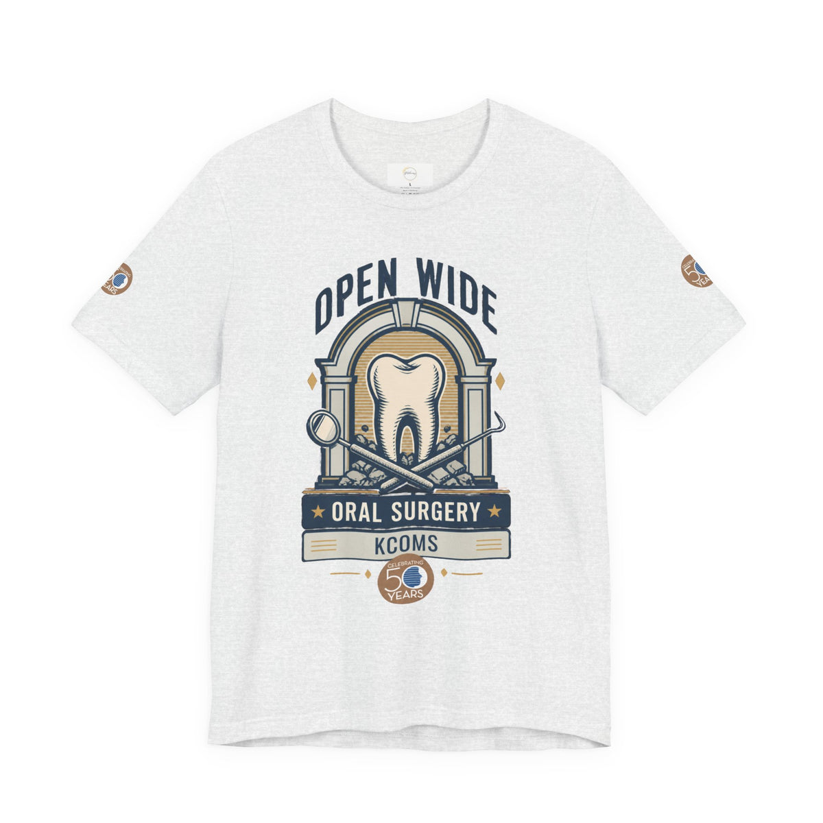 KCOMS Oral Surgery 'Open Wide' Dental Tee