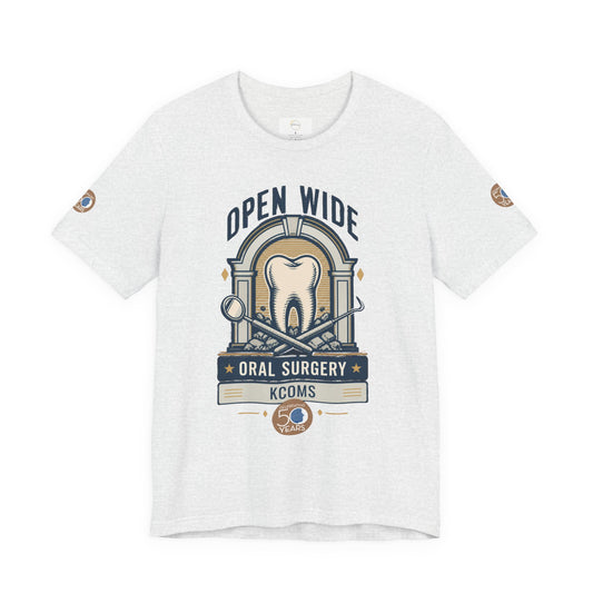 KCOMS Oral Surgery 'Open Wide' Dental Tee