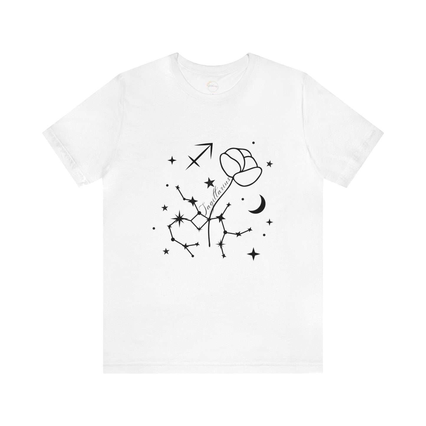 Sagittarius Zodiac Mix Unisex Jersey Short Sleeve Tee