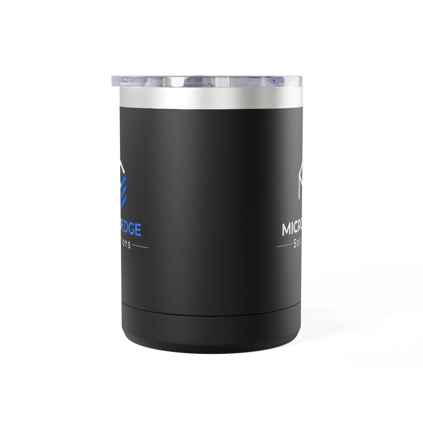 MicroEdge Solutions 15oz Insulated Coffee Tumbler - Logo Stainless Steel Travel Mug