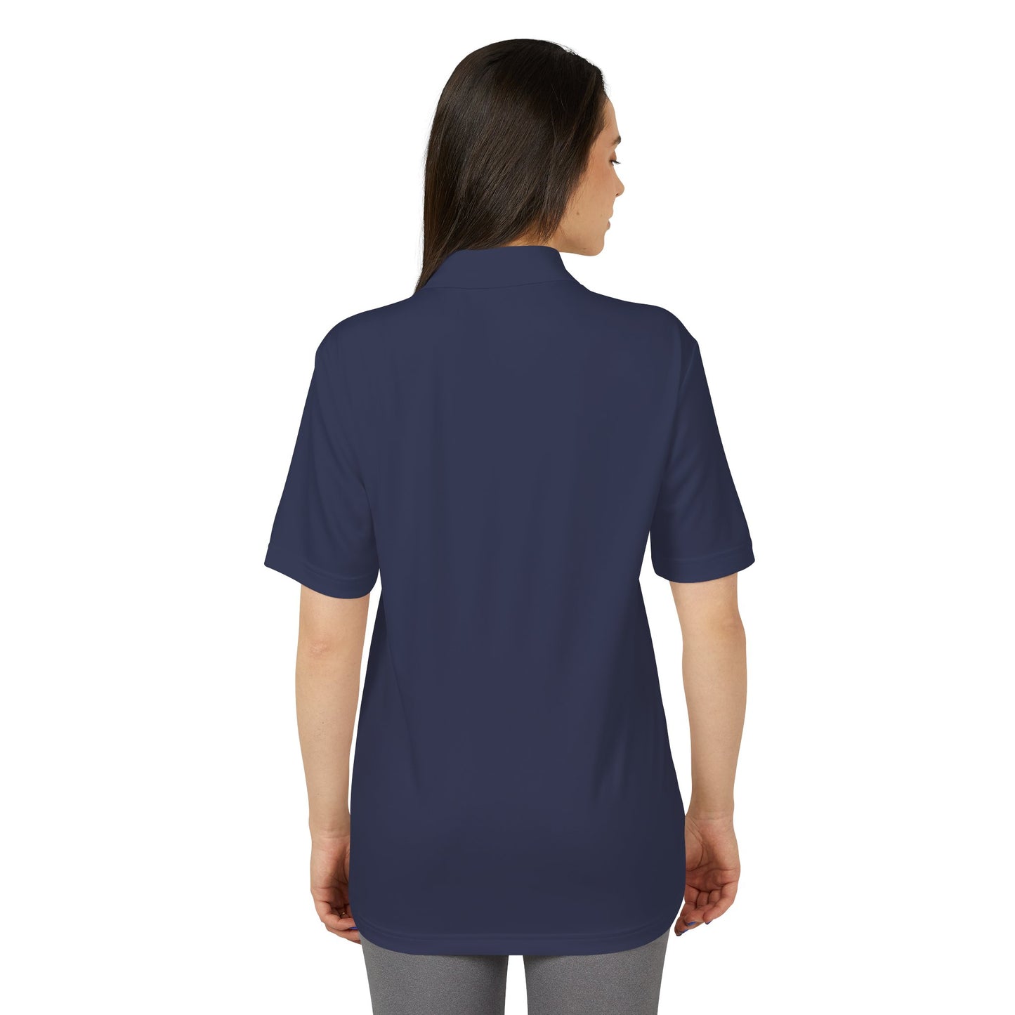Adidas Performance Polo Shirt — White Logo