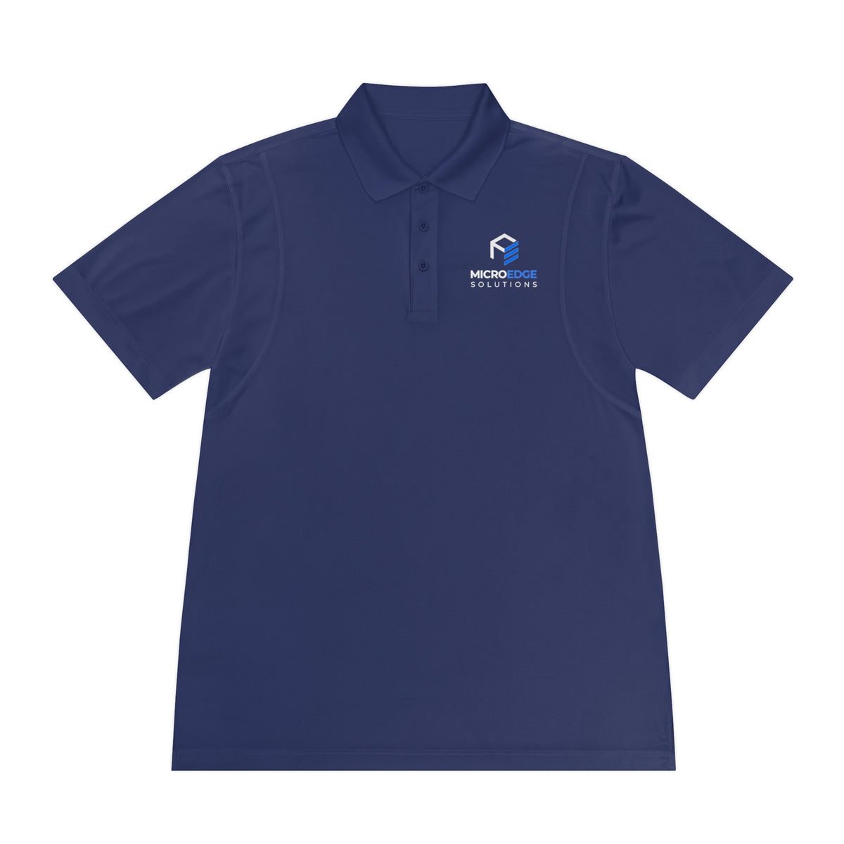 MicroEdge Logo Polo Shirt - White Logo