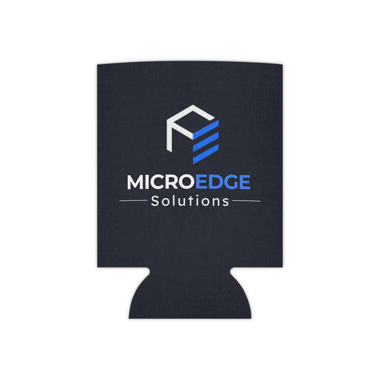 Can Cooler — MicroEdge Solutions Branded Can Cooler (Logo Drink Koozie)