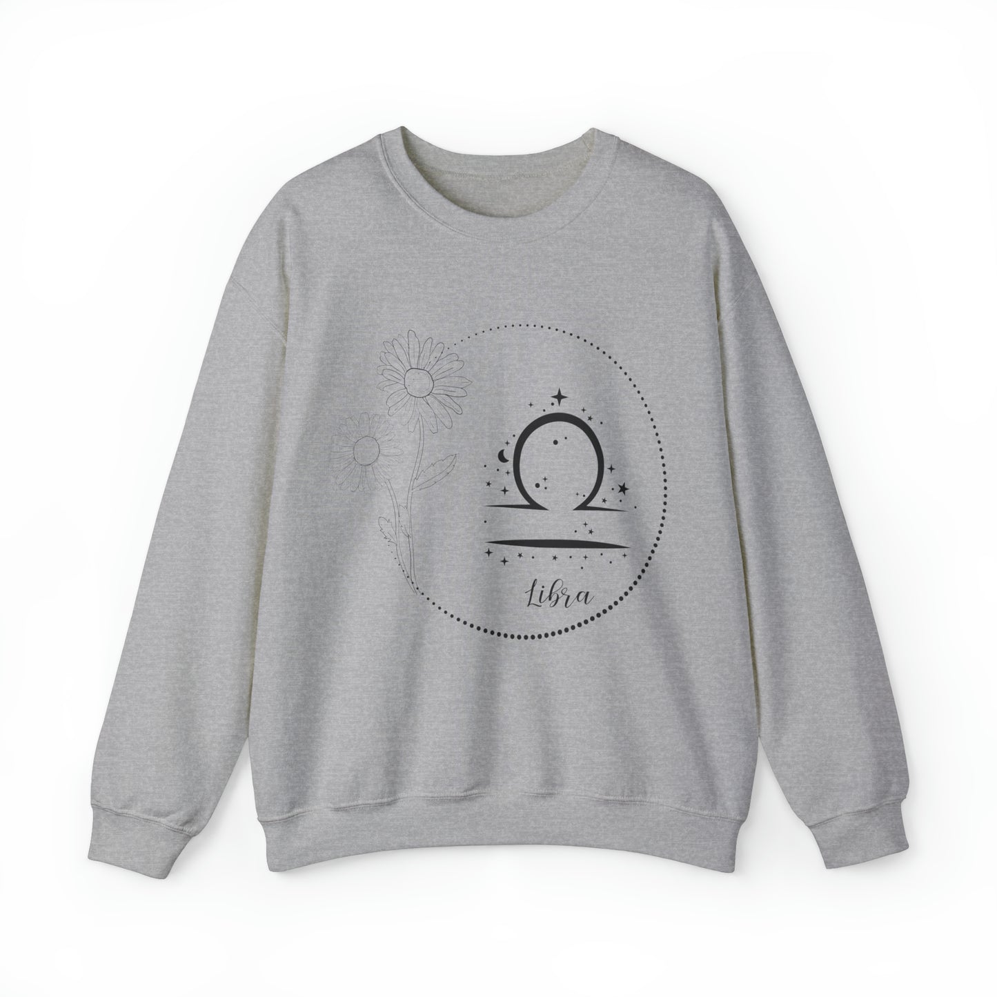 Libra Zodiac Wreath Sweatshirt