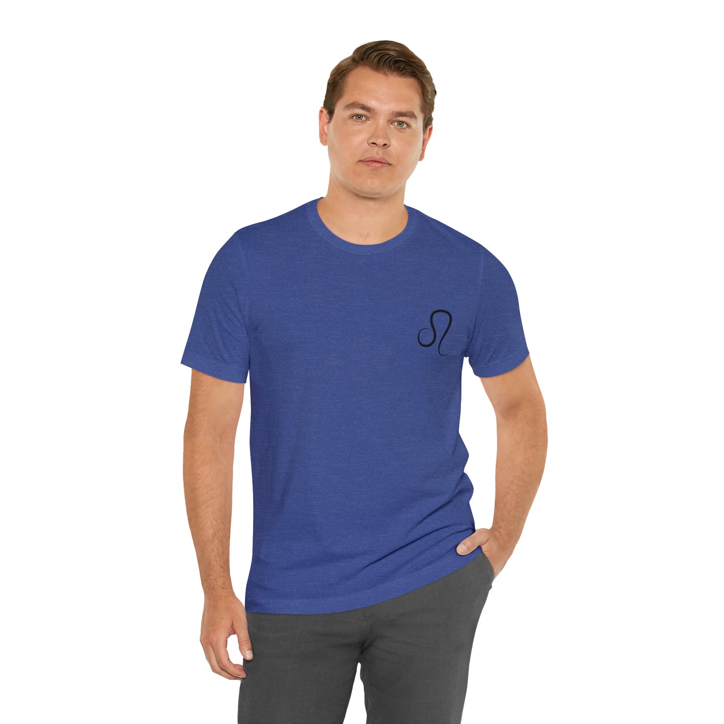 Leo Simple Unisex Jersey Short Sleeve Tee