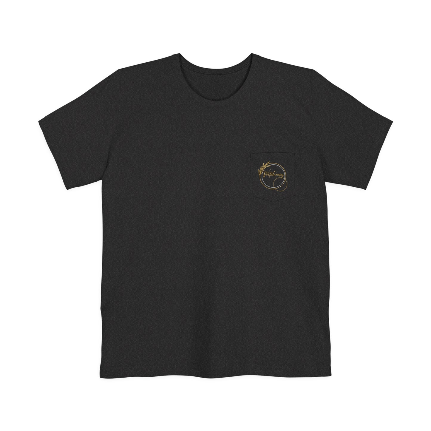 Witcheasy Logo Black Unisex Pocket Tee