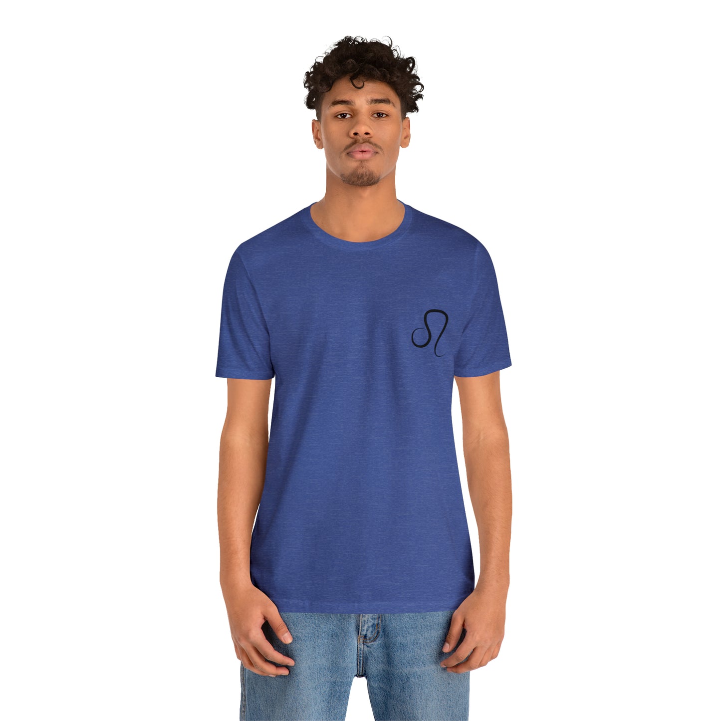 Leo Simple Unisex Jersey Short Sleeve Tee