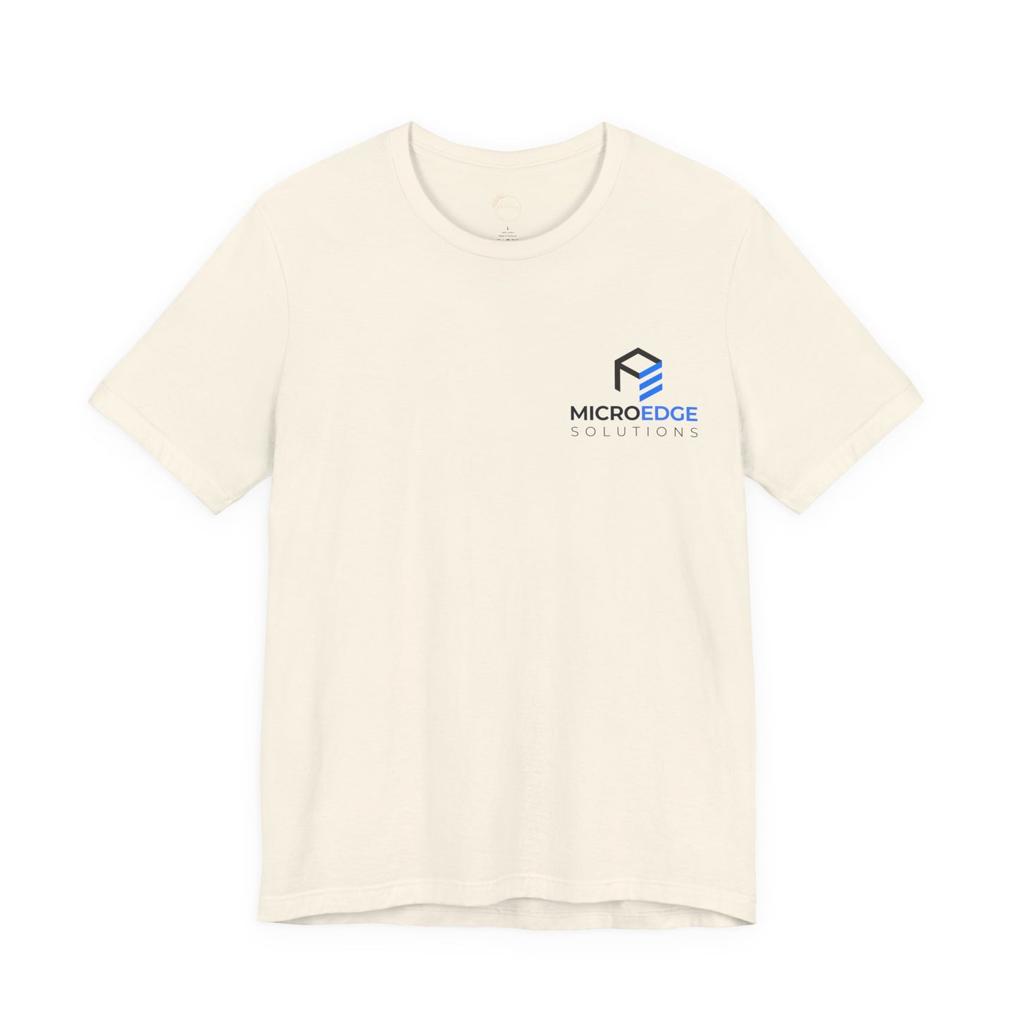 MicroEdge Solutions Logo Tee - Black Logo