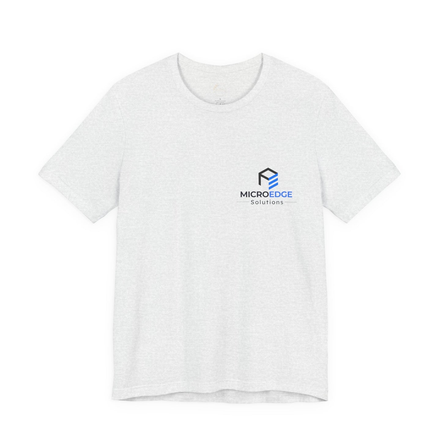 MicroEdge Solutions Logo Tee - Black Logo