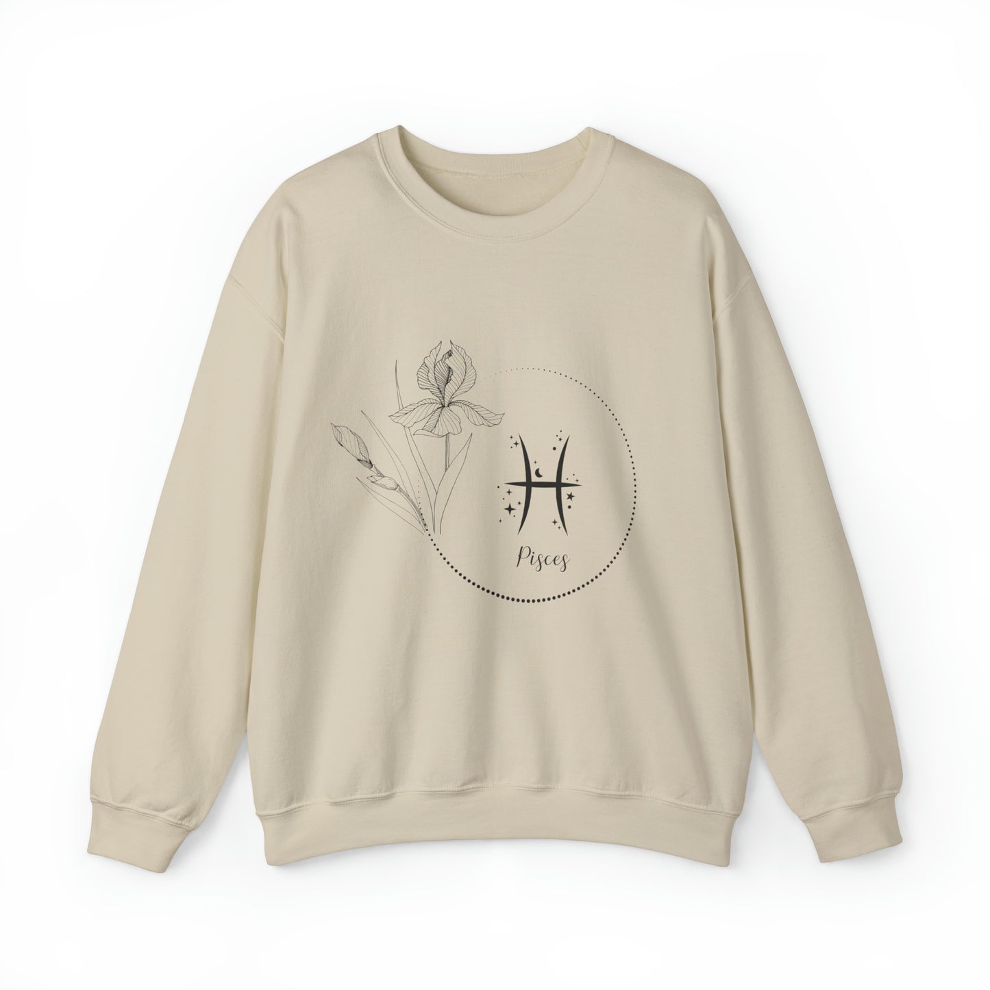 Pisces Zodiac Wreath Sweatshirt