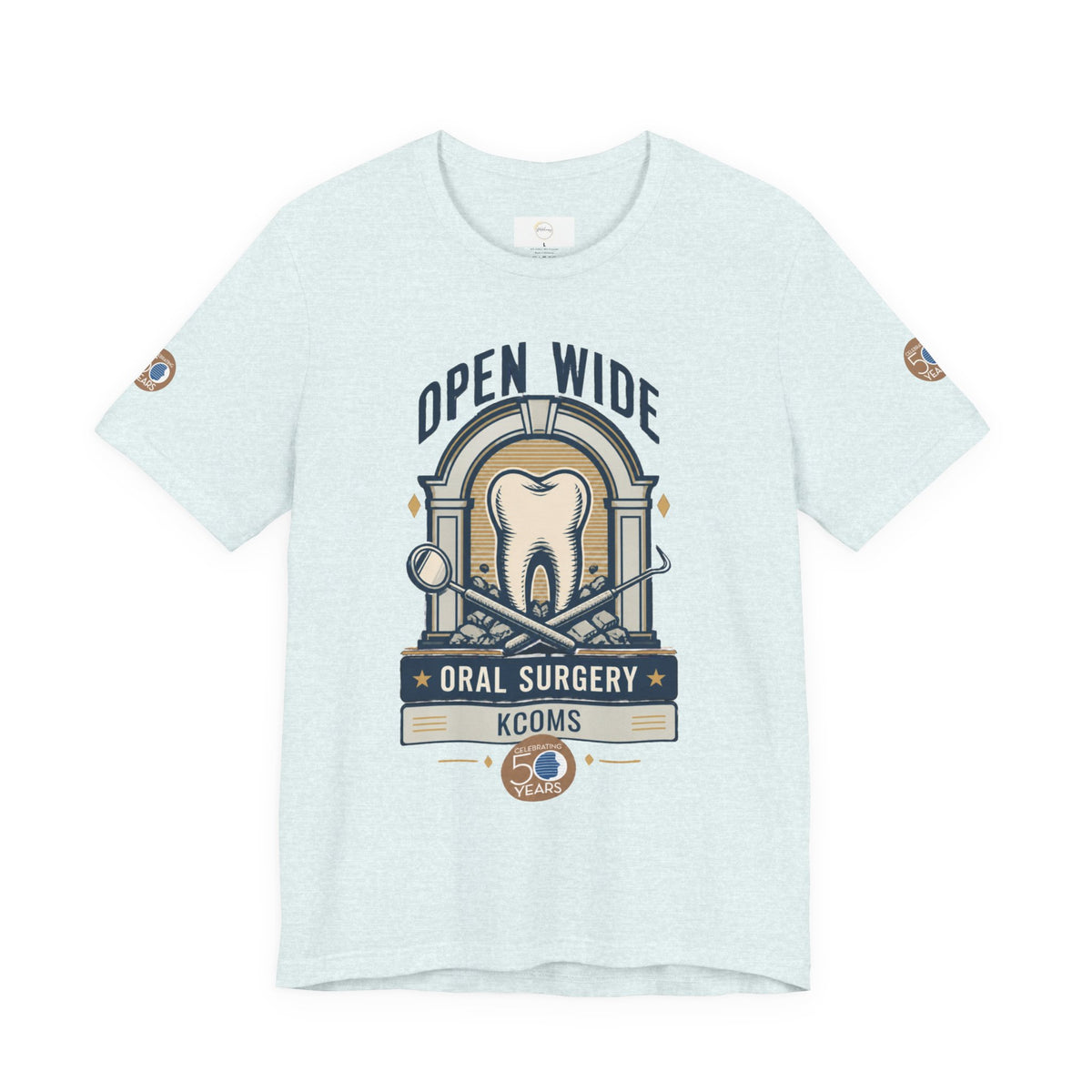 KCOMS Oral Surgery 'Open Wide' Dental Tee