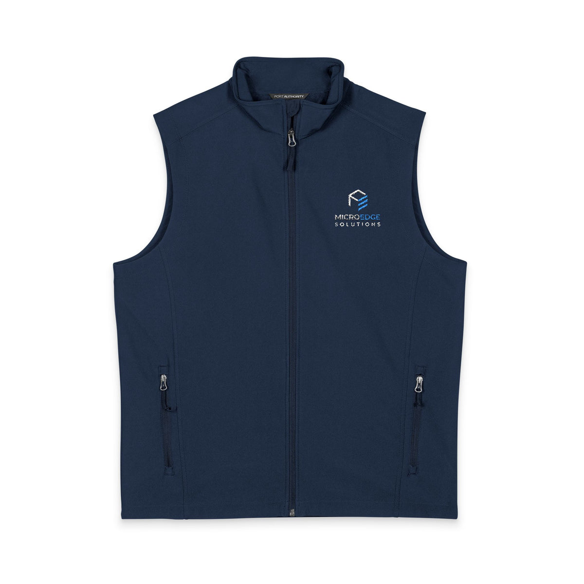 MicroEdge Embroidered Soft Shell Vest