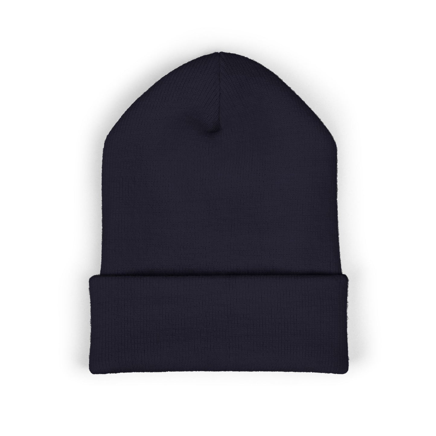 Embroidered Classic Cuff Beanie – MicroEdge Logo Knit Cap