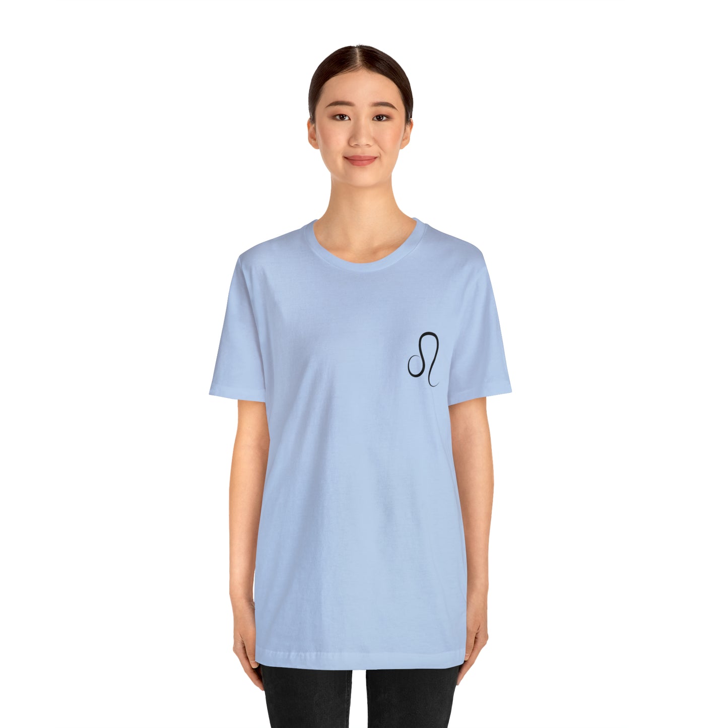 Leo Simple Unisex Jersey Short Sleeve Tee