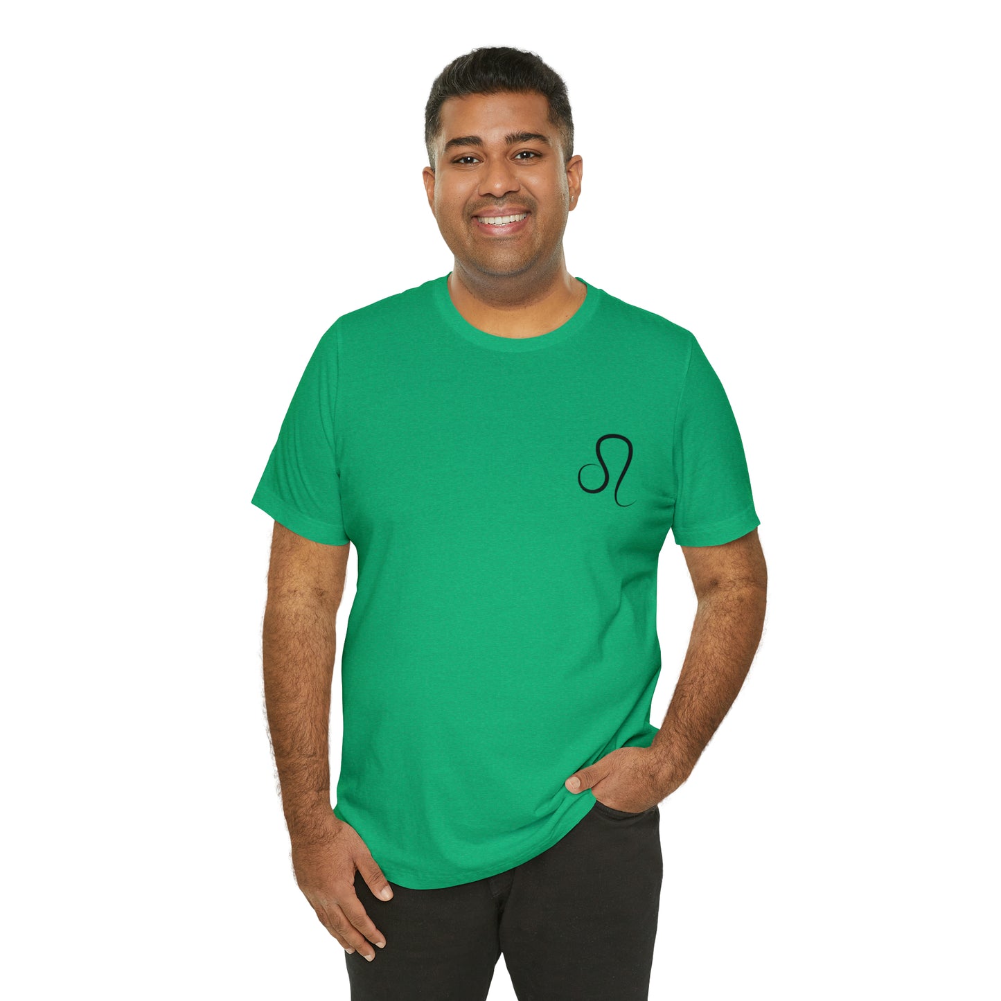 Leo Simple Unisex Jersey Short Sleeve Tee