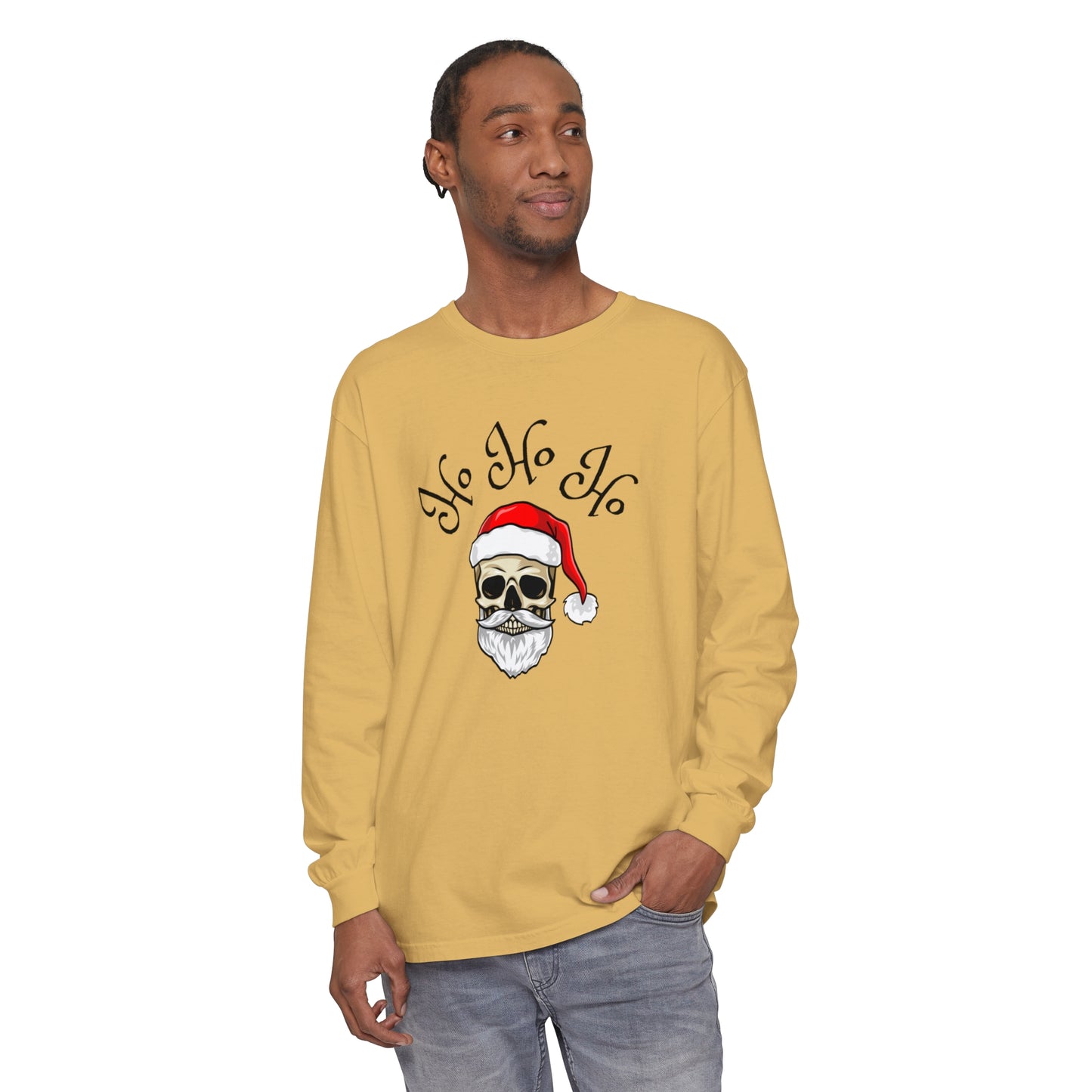 Santa Ho Ho Ho Unisex Long Sleeve T-Shirt