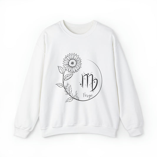 Virgo Zodiac Wreath Sweatshirt