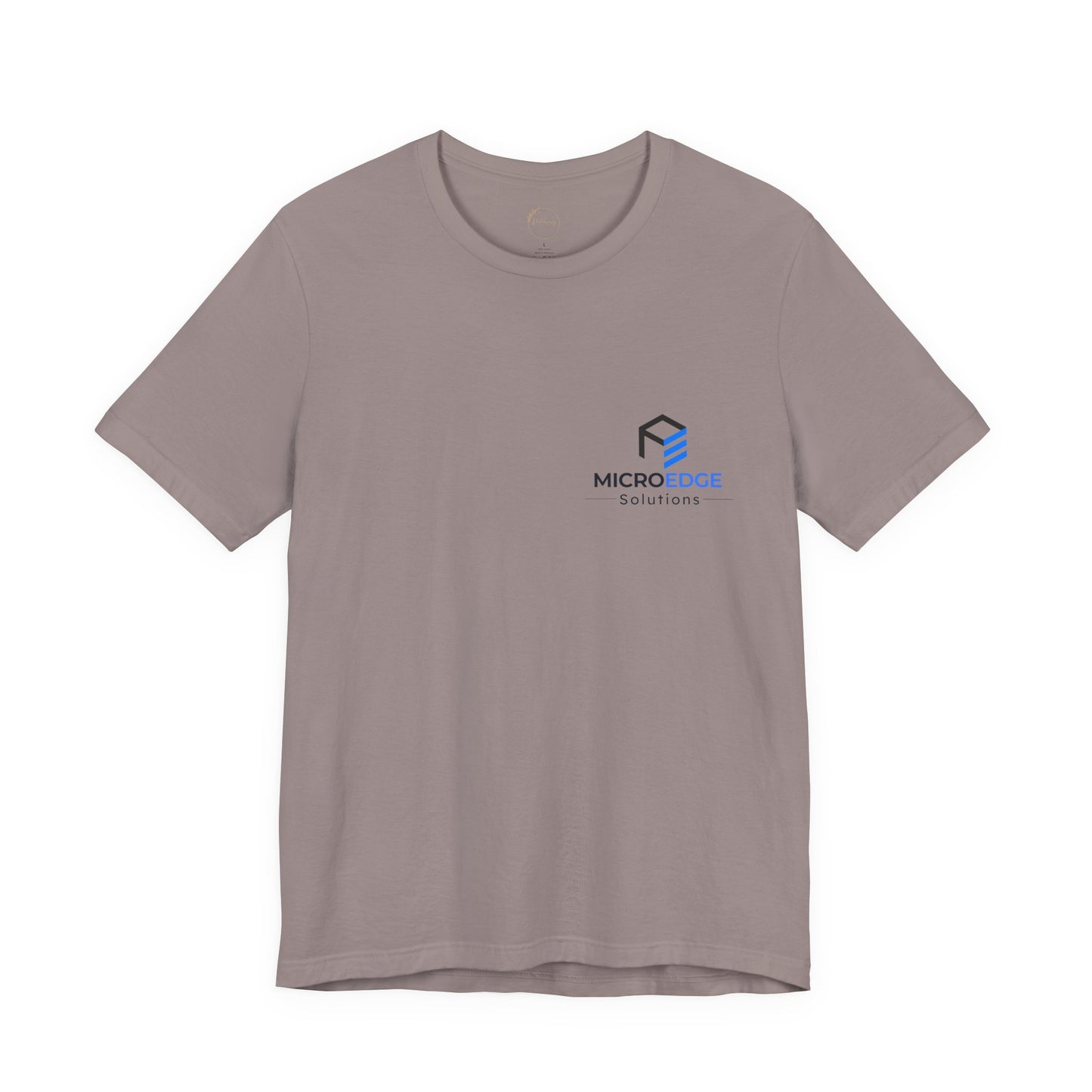 MicroEdge Solutions Logo Tee - Black Logo