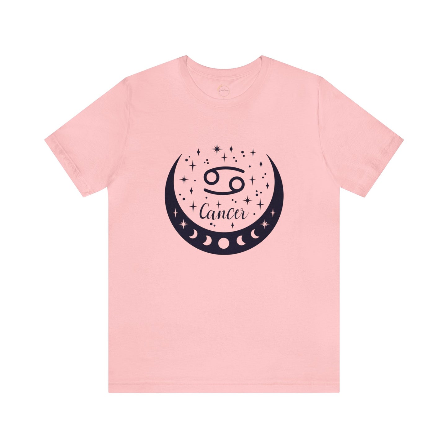 Cancer Moon Phase Zodiac Unisex Jersey Short Sleeve Tee