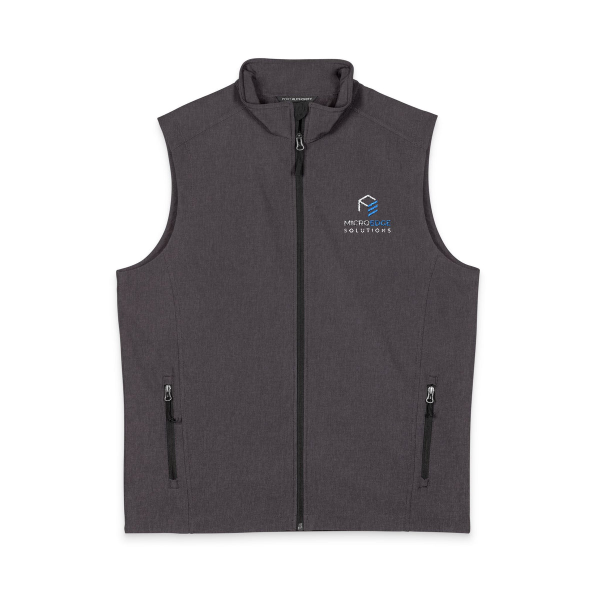 MicroEdge Embroidered Soft Shell Vest
