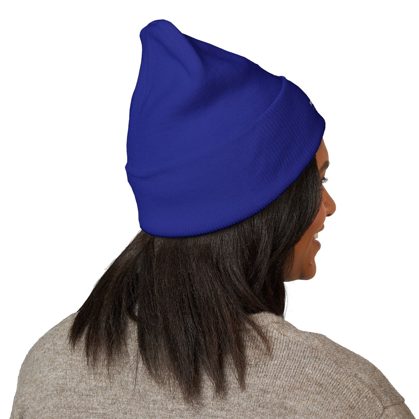 Embroidered Classic Cuff Beanie – MicroEdge Logo Knit Cap