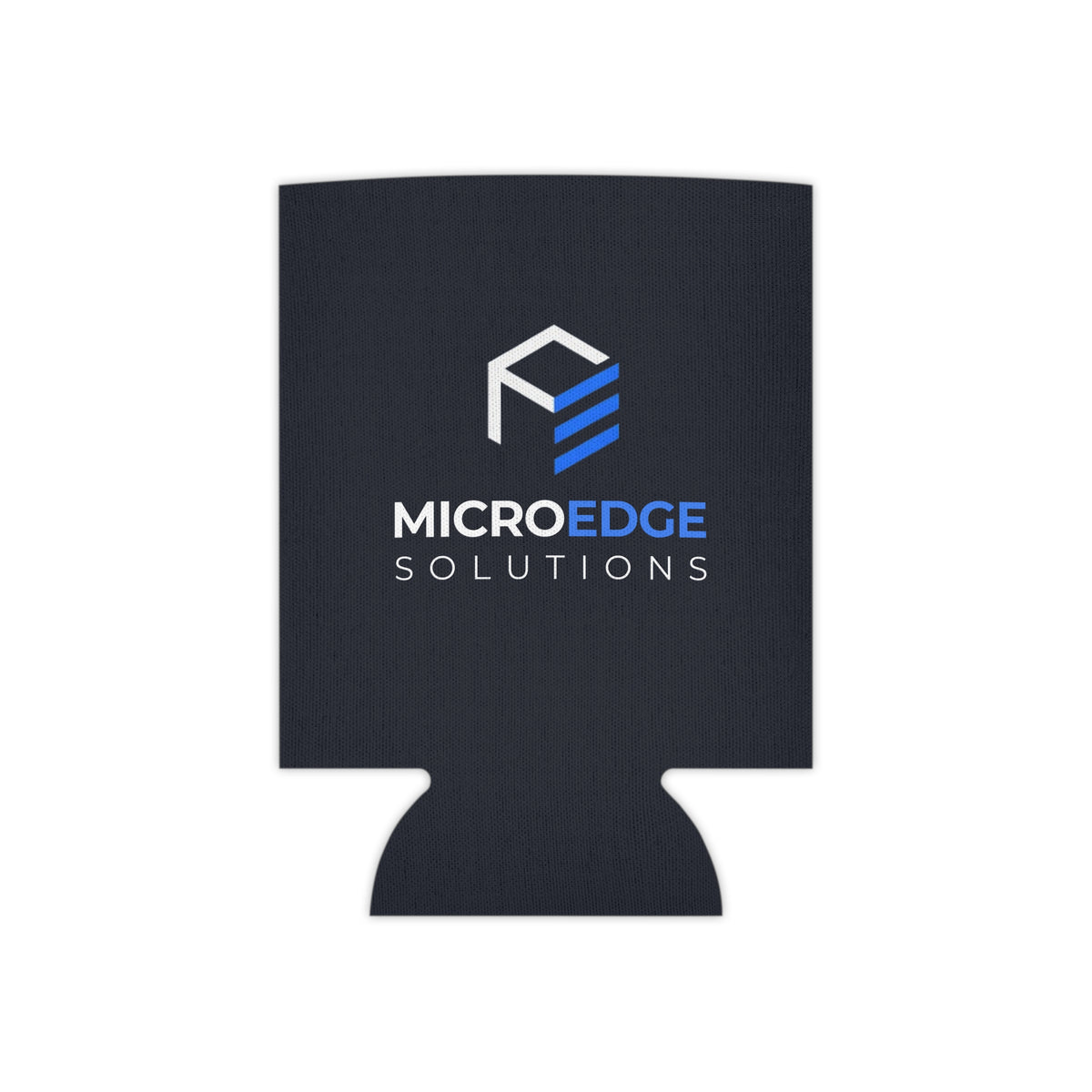 Can Cooler — MicroEdge Solutions Branded Can Cooler (Logo Drink Koozie)