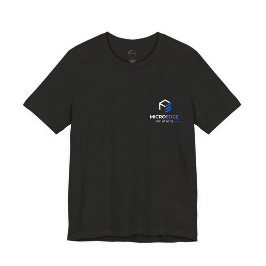 MicroEdge Solutions Logo Tee - White Logo