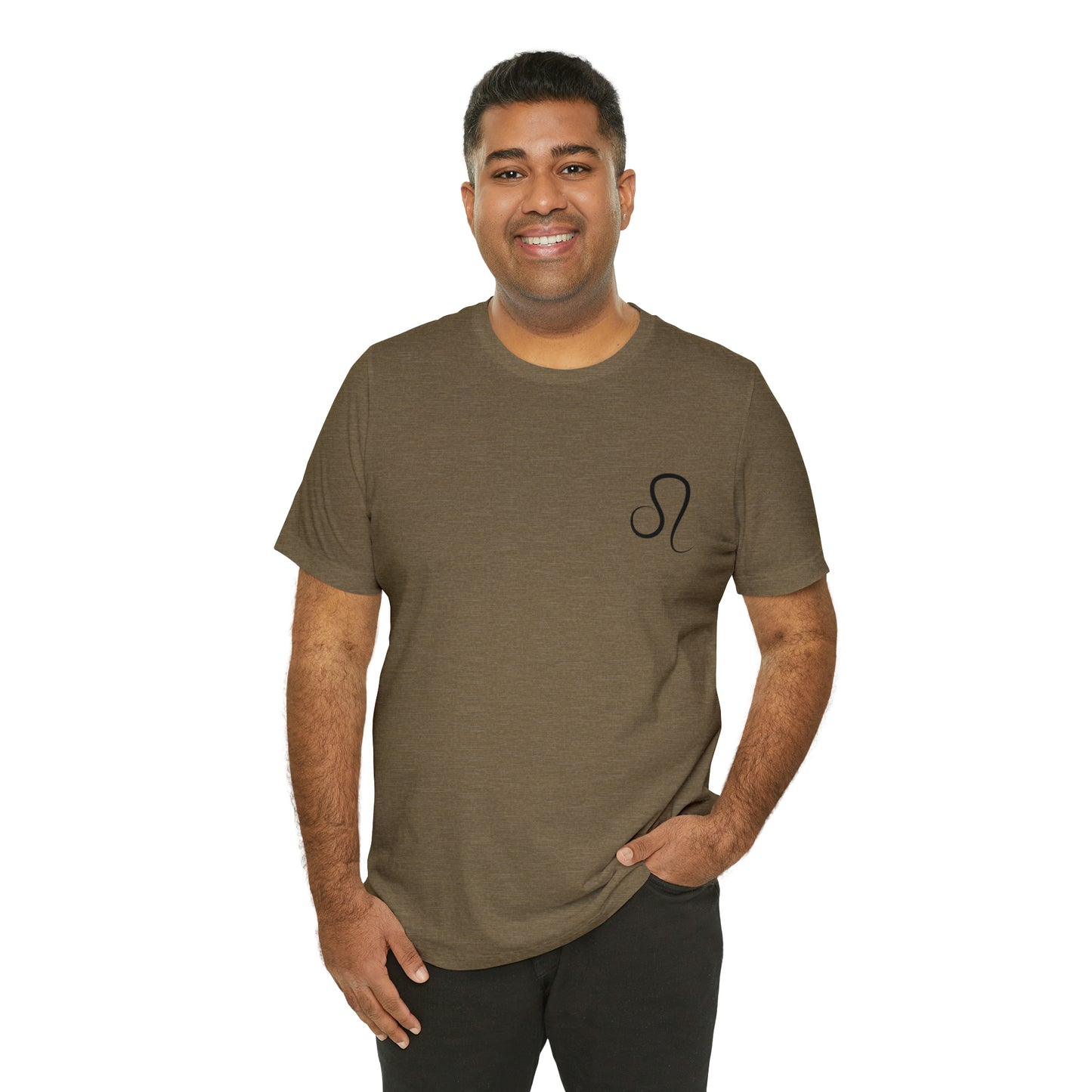 Leo Simple Unisex Jersey Short Sleeve Tee