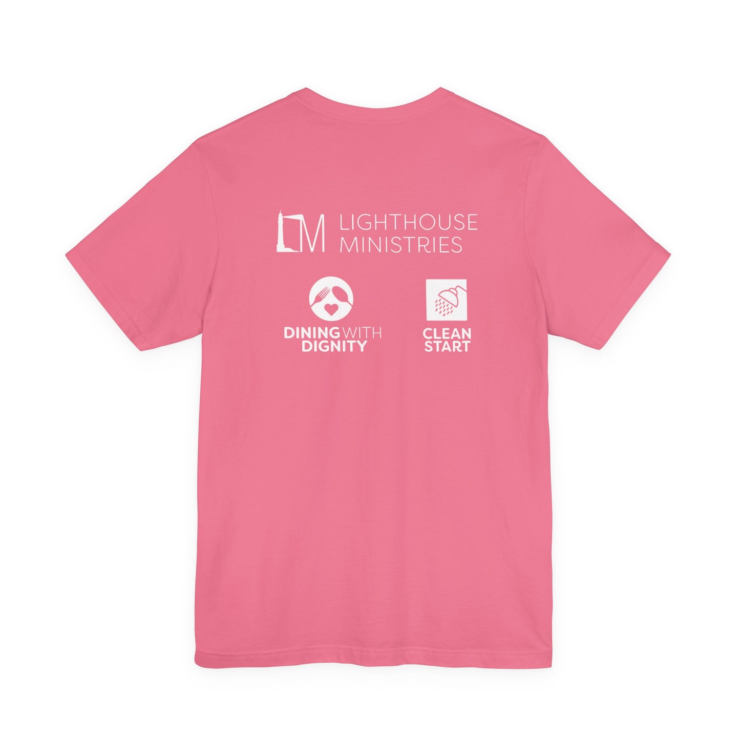 Lighthouse Tee White Print