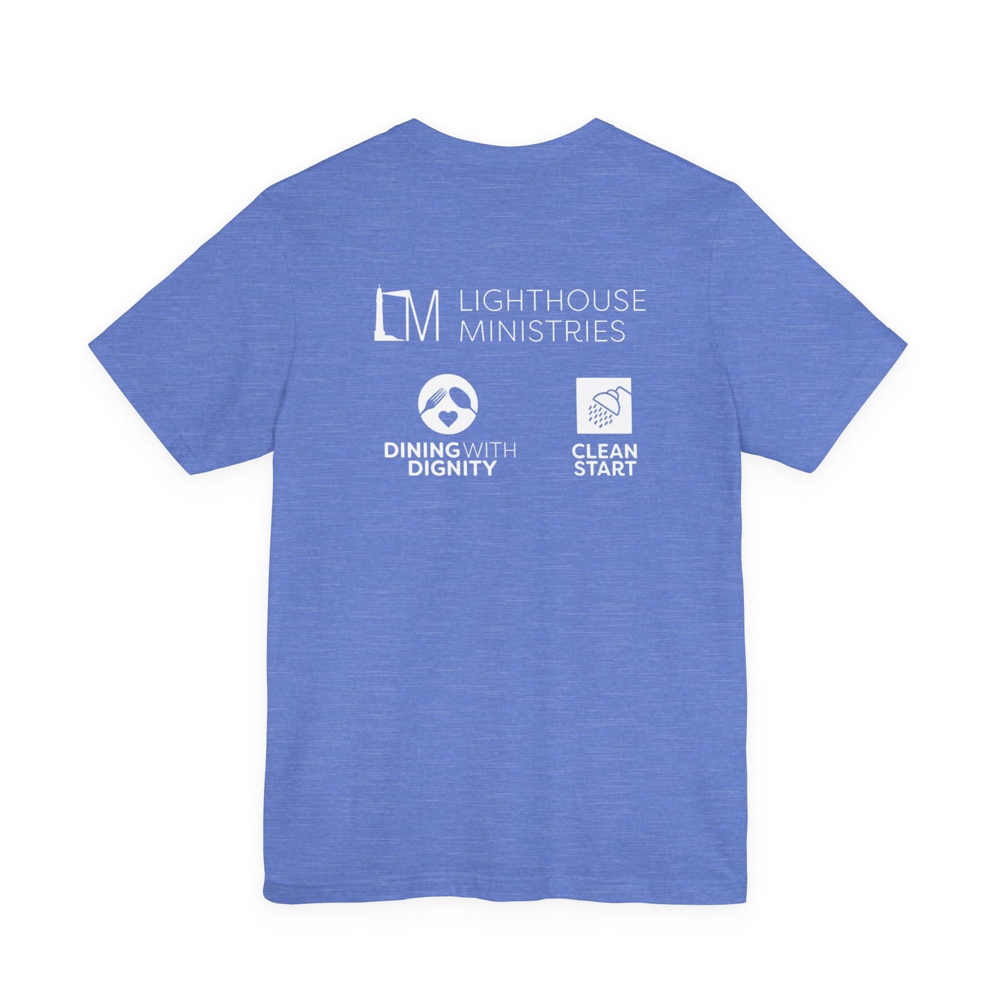 Lighthouse Tee White Print