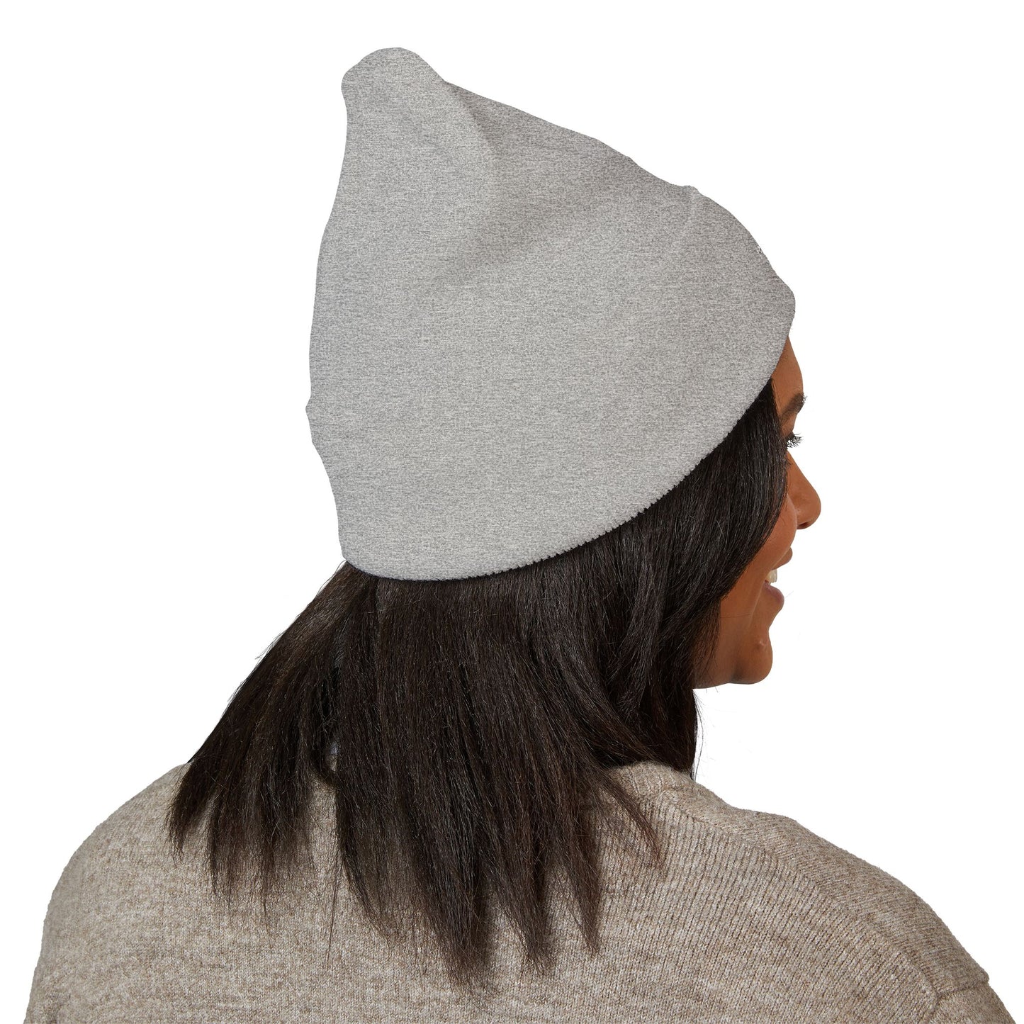 Embroidered Classic Cuff Beanie – MicroEdge Logo Knit Cap